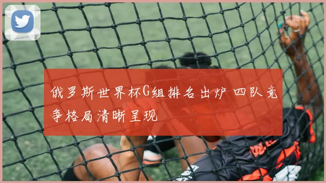 俄罗斯世界杯G组排名出炉 四队竞争格局清晰呈现