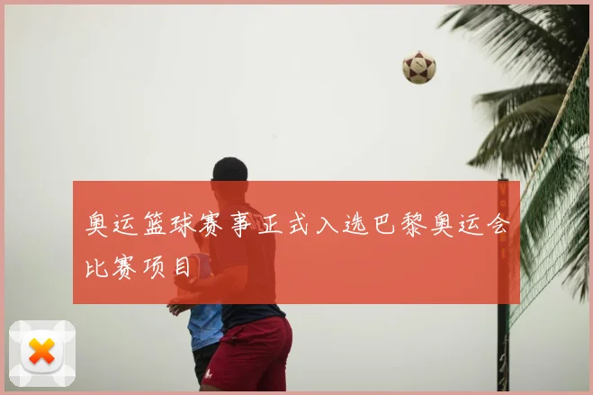 奥运篮球赛事正式入选巴黎奥运会比赛项目