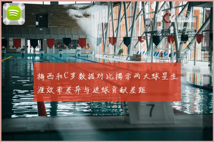 梅西和C罗数据对比揭示两大球星生涯效率差异与进球贡献差距